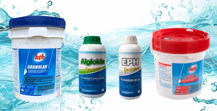 químicos para piscinas